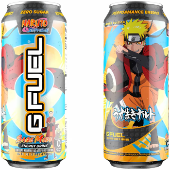 G FUEL - Naruto Sage Mode Zero Sugar Energy Drink 473ml